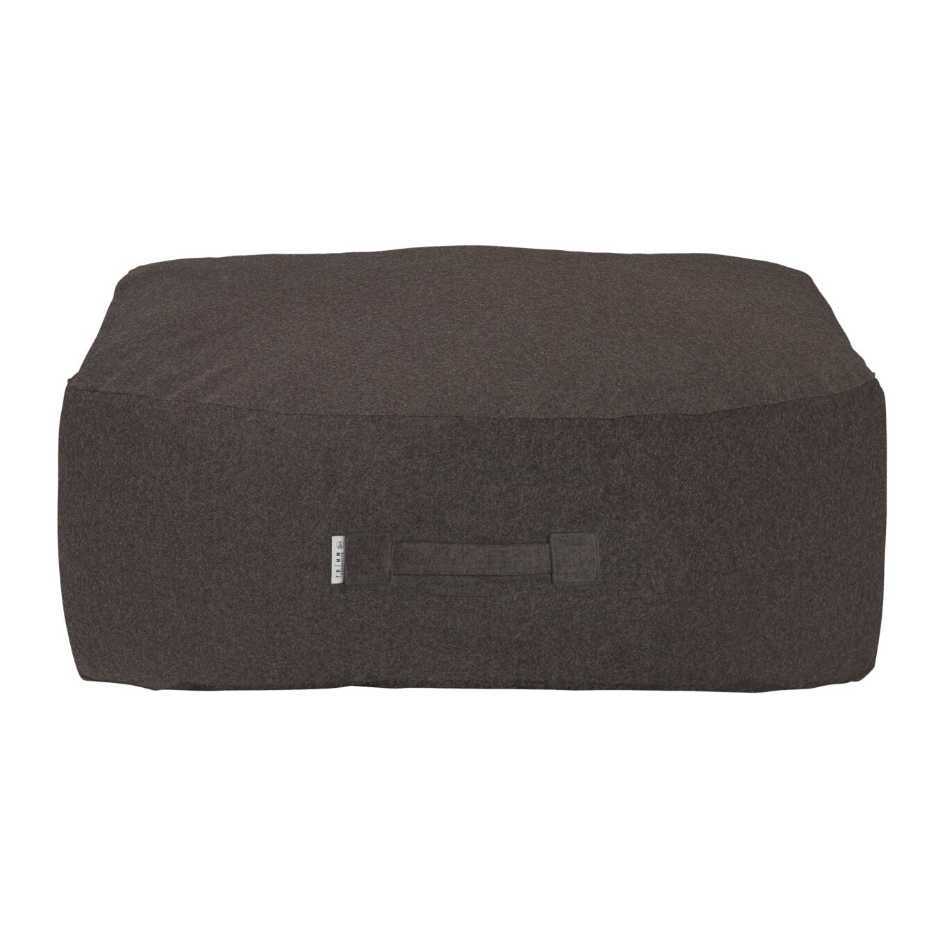 Arm-Strong Wool Pouf