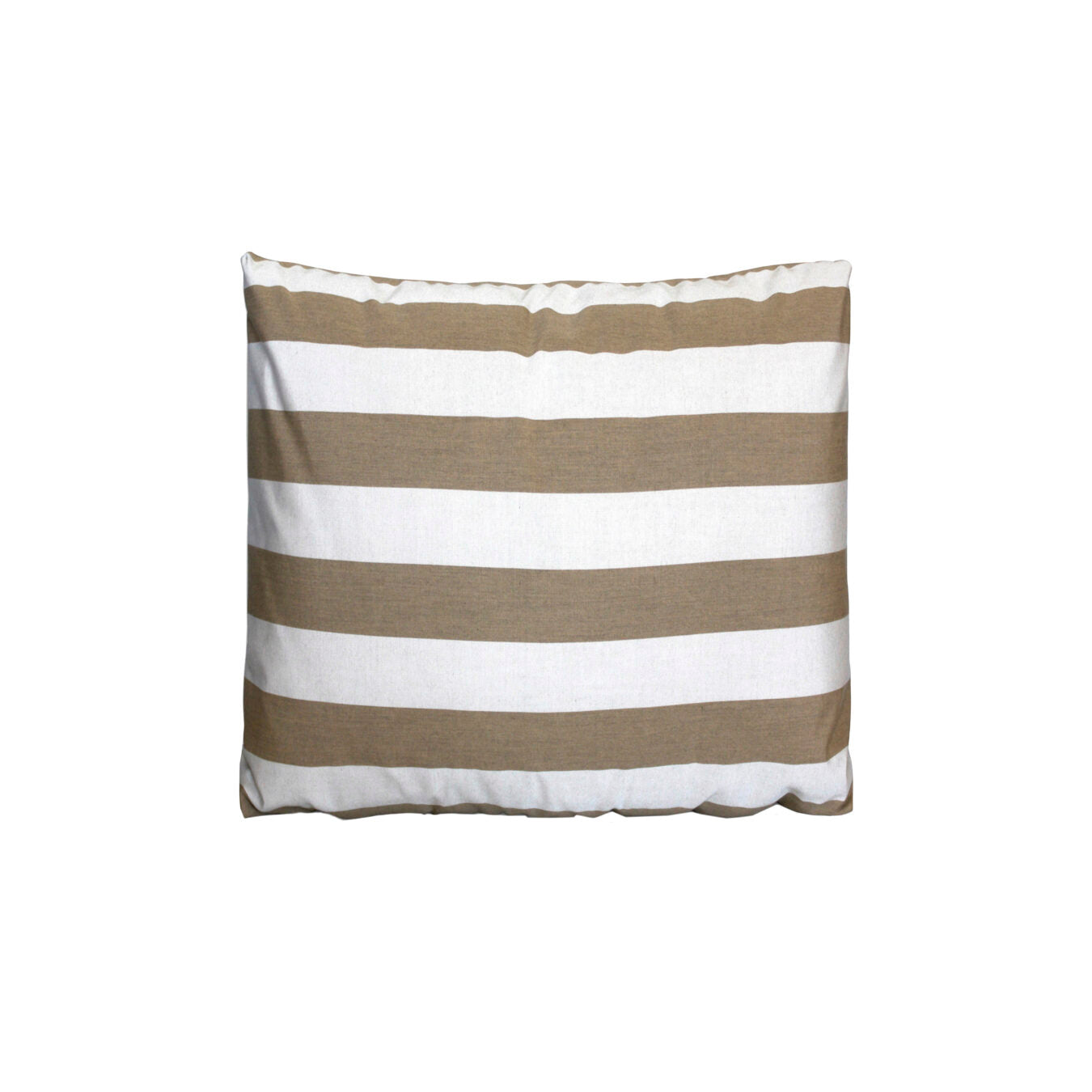 Cushion Square_TaupeStripe