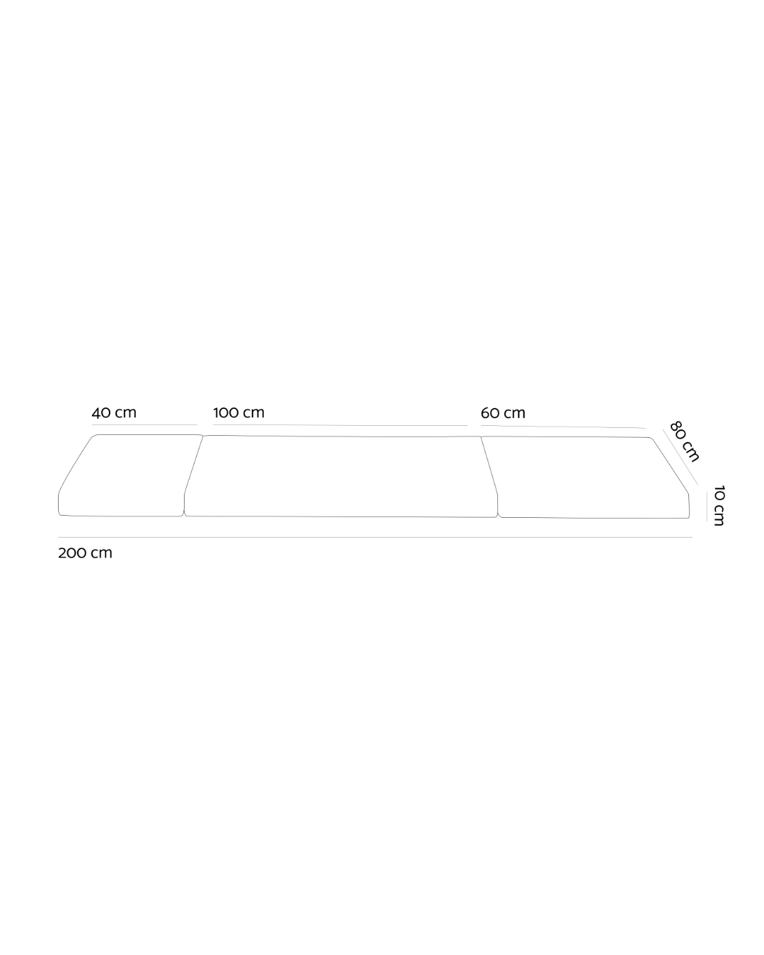 Sunbrella Folding Mattress