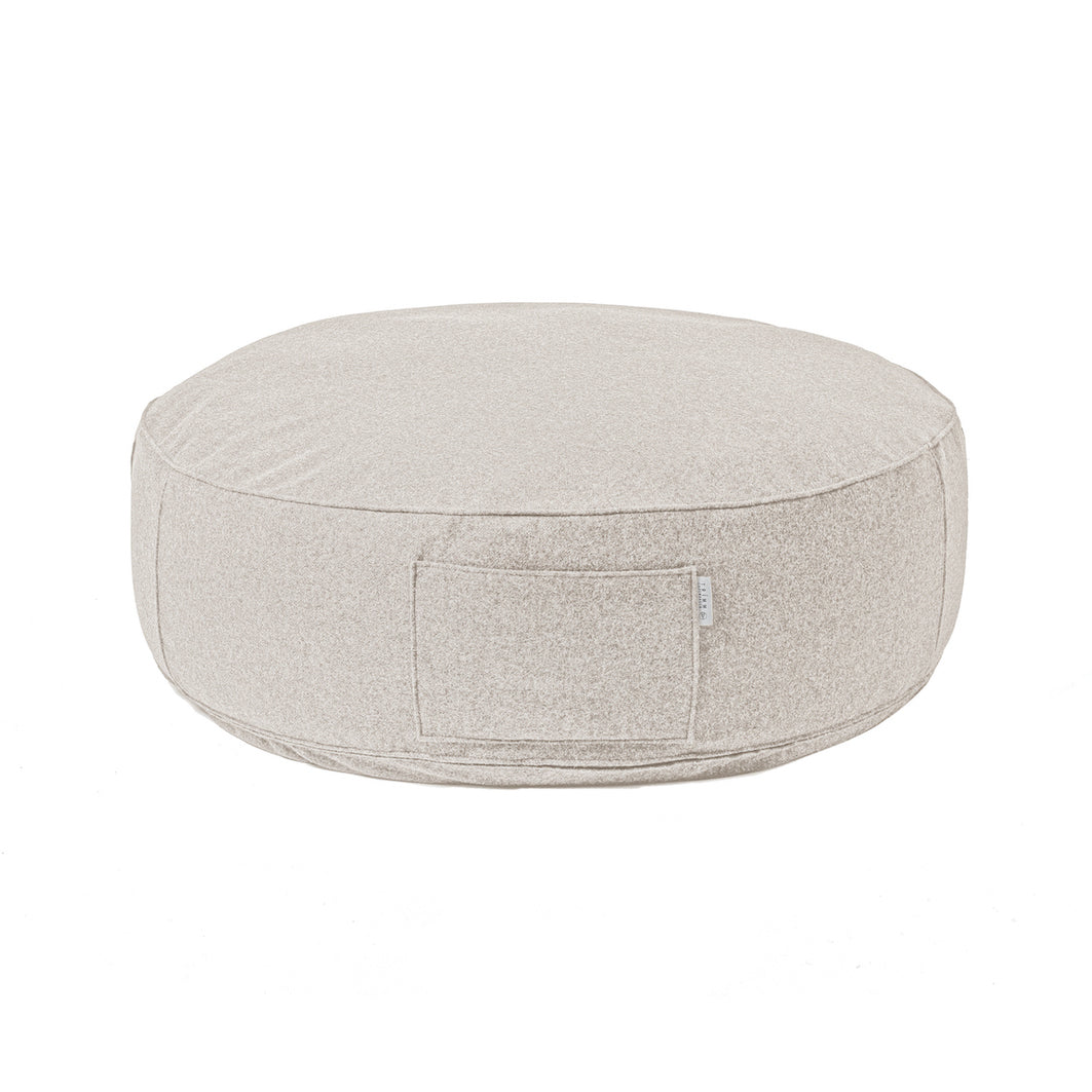 Full Moon Wool Pouf