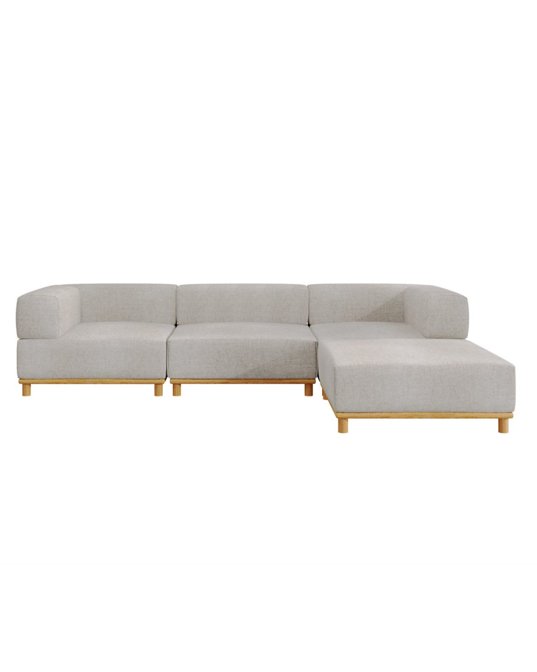 AYA 3-Seater med Chaise Longue