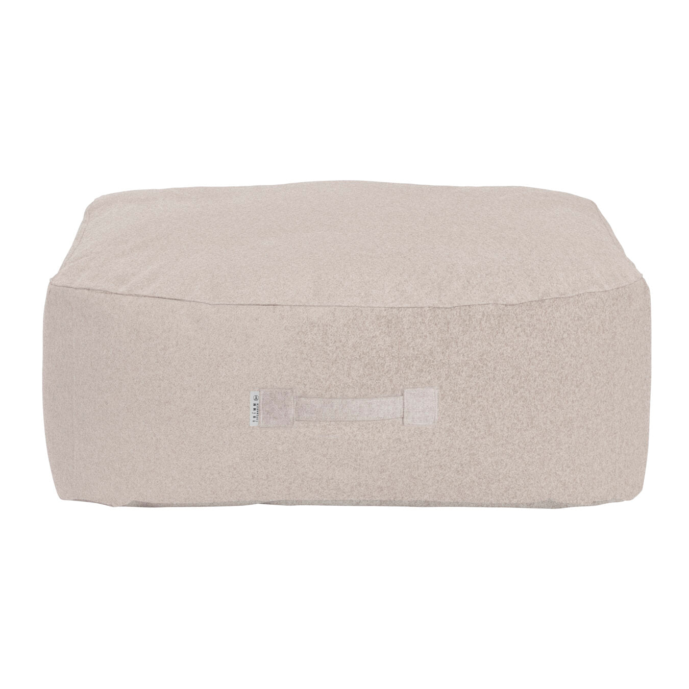 Arm-Strong Wool Pouf