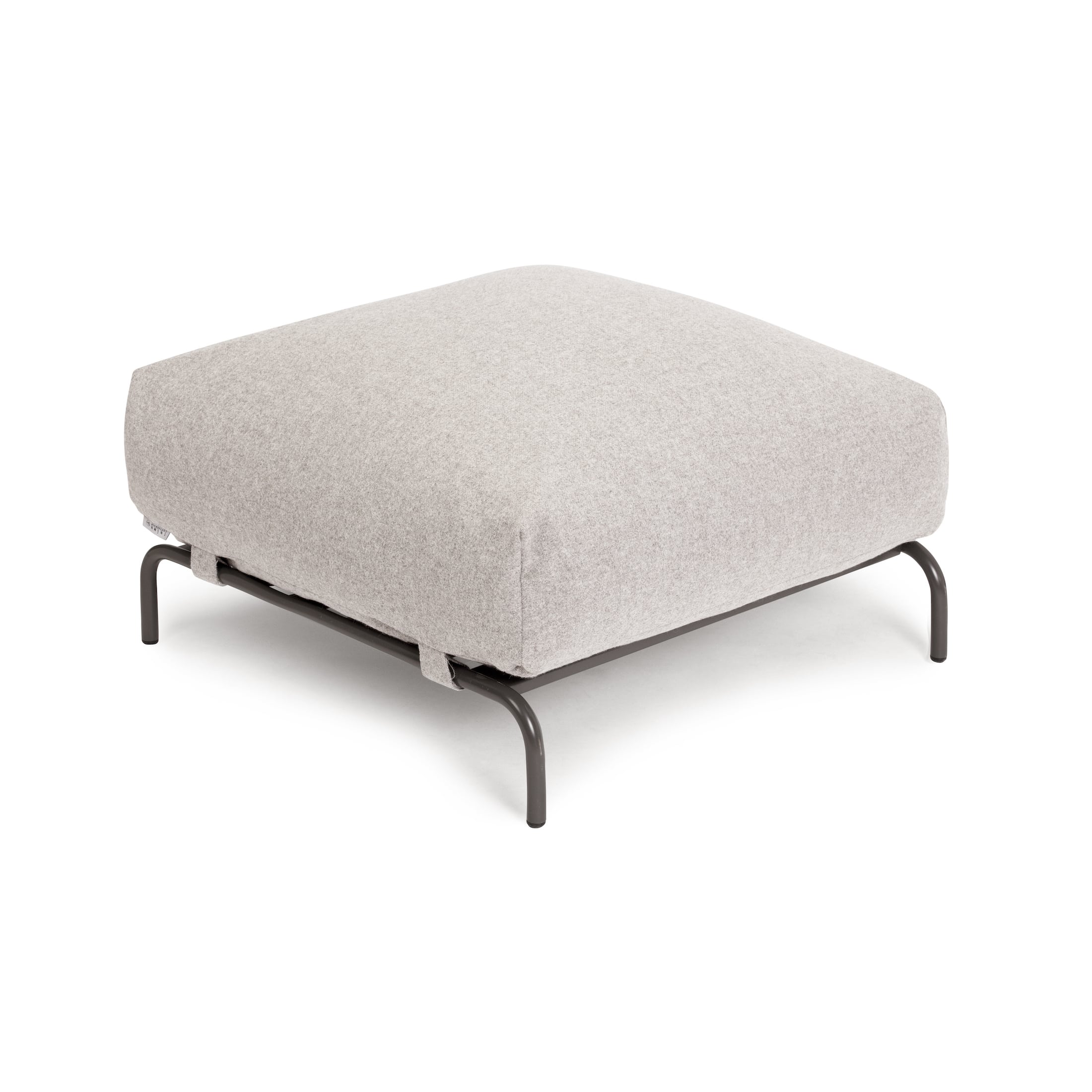 Brick Pouf Module Wool